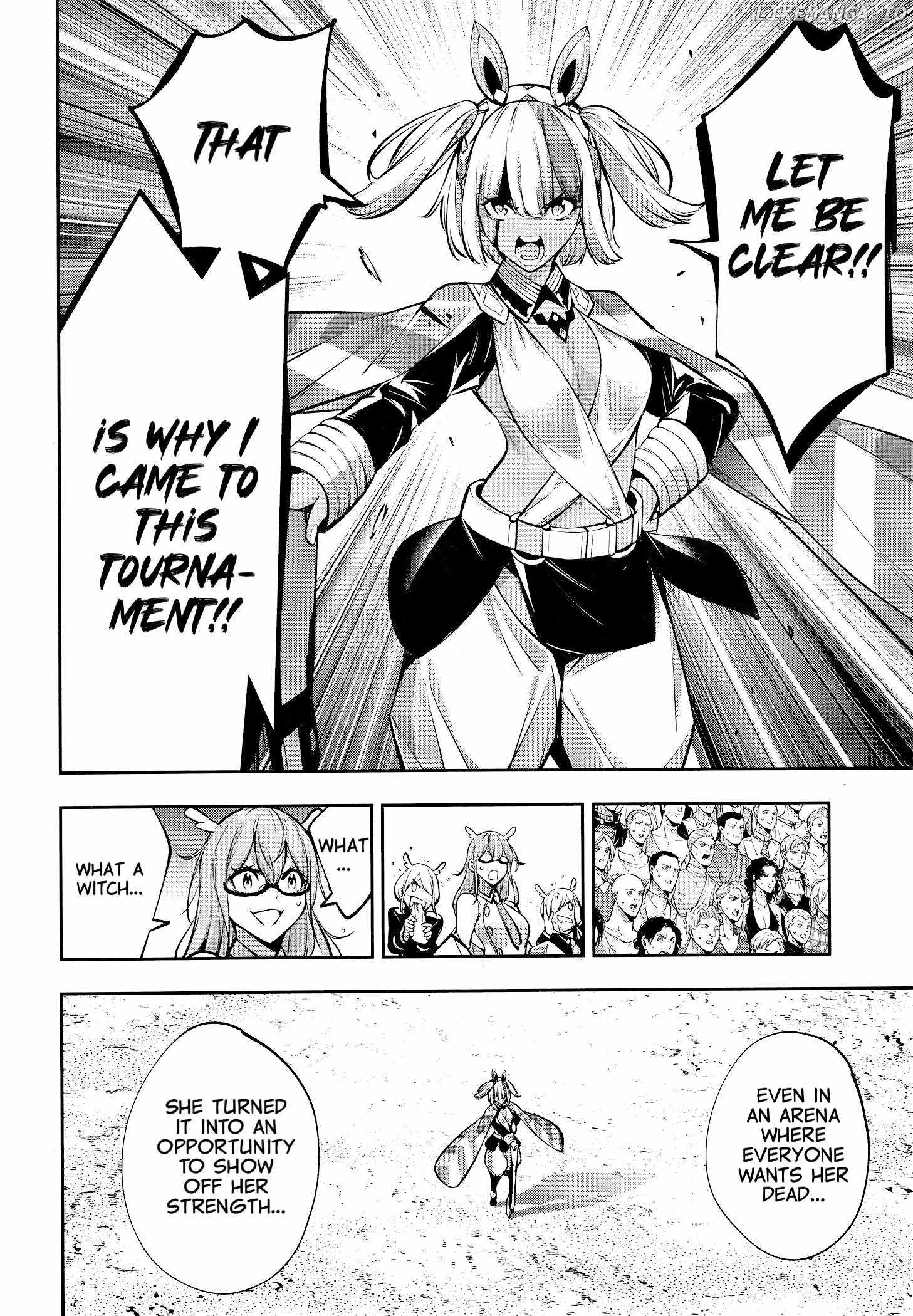 Majo Taisen: 32-nin no Isai no Majo wa Koroshiau [ALL CHAPTERS] Chapter 54 38